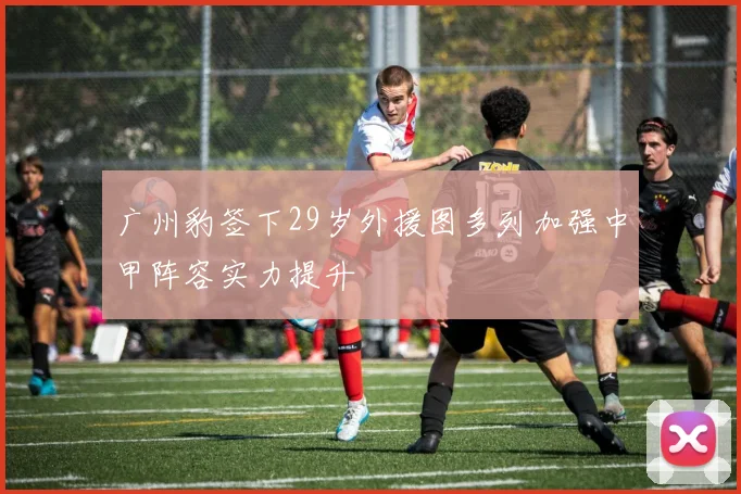 广州豹签下29岁外援图多列加强中甲阵容实力提升